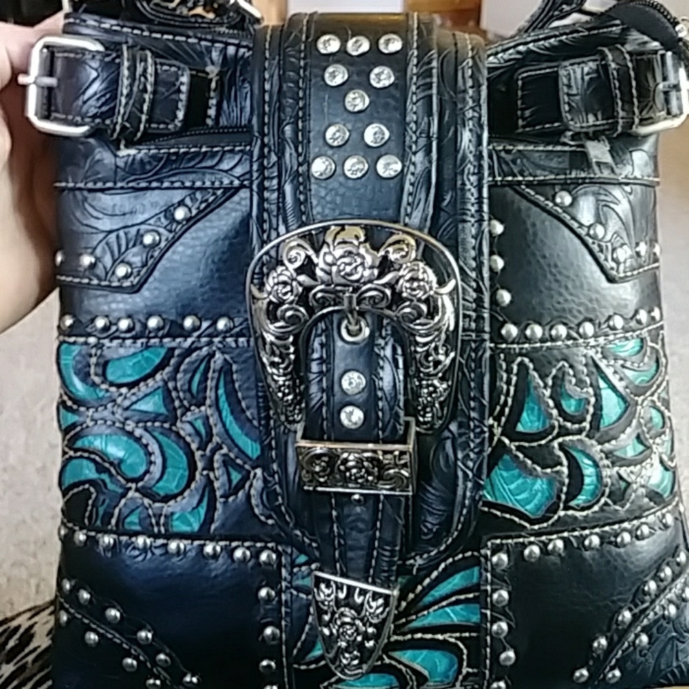 Western crossbody purse